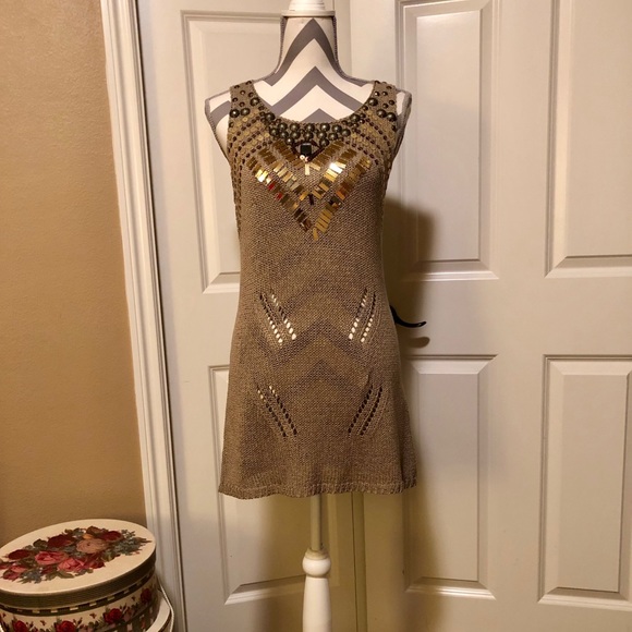 BCBG MaxAzria Embellished Tunic - Picture 2 of 5